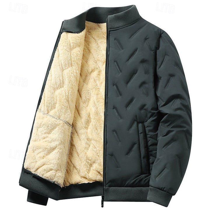 Paul | Timeless Quilted Sherpa-Lined Bomber Jacket