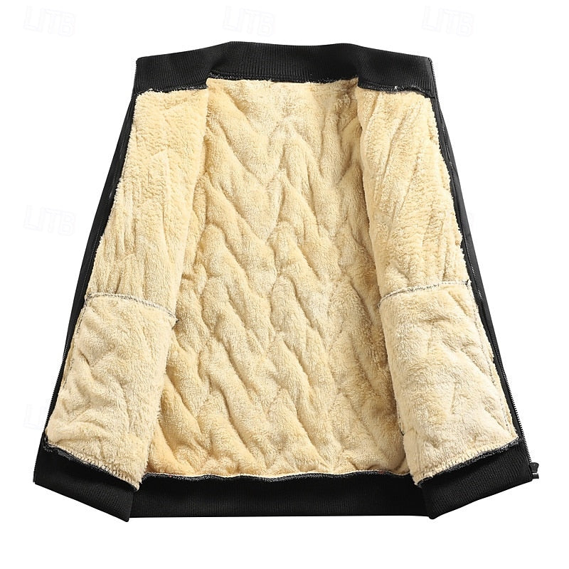 Paul | Timeless Quilted Sherpa-Lined Bomber Jacket