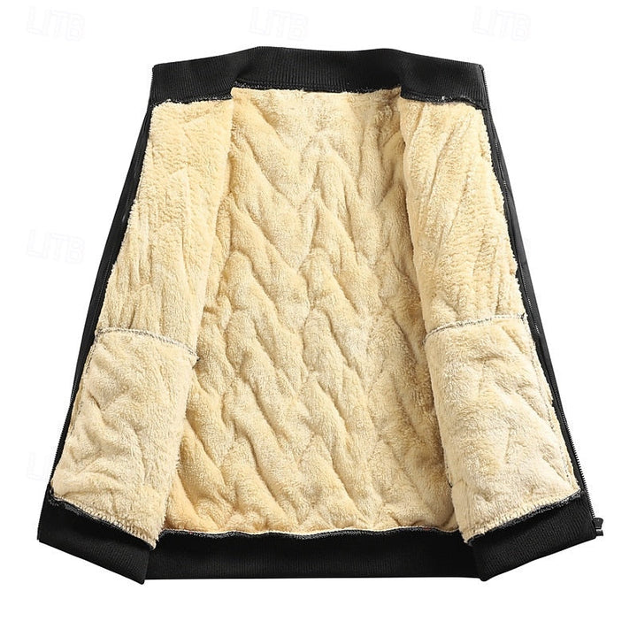 Paul | Timeless Quilted Sherpa-Lined Bomber Jacket
