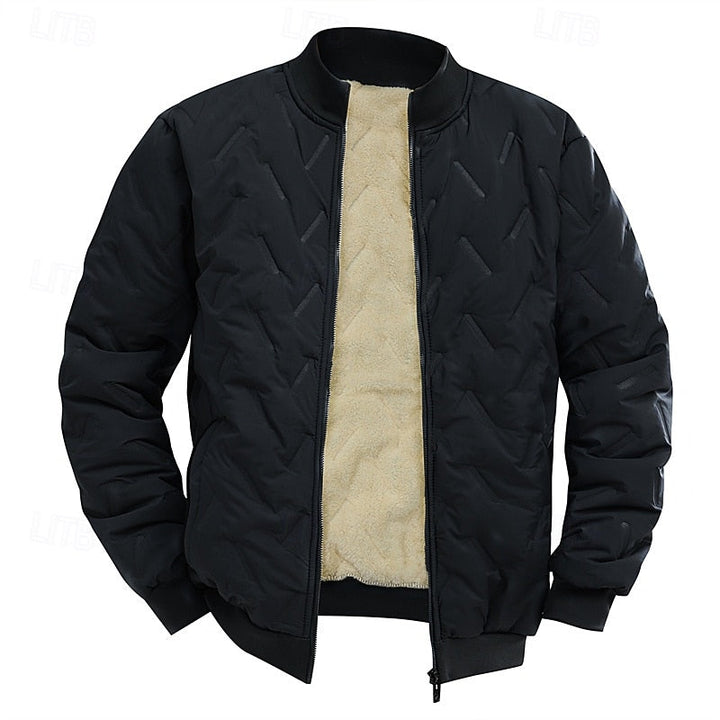 Paul | Timeless Quilted Sherpa-Lined Bomber Jacket