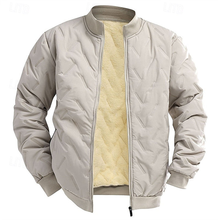 Paul | Timeless Quilted Sherpa-Lined Bomber Jacket
