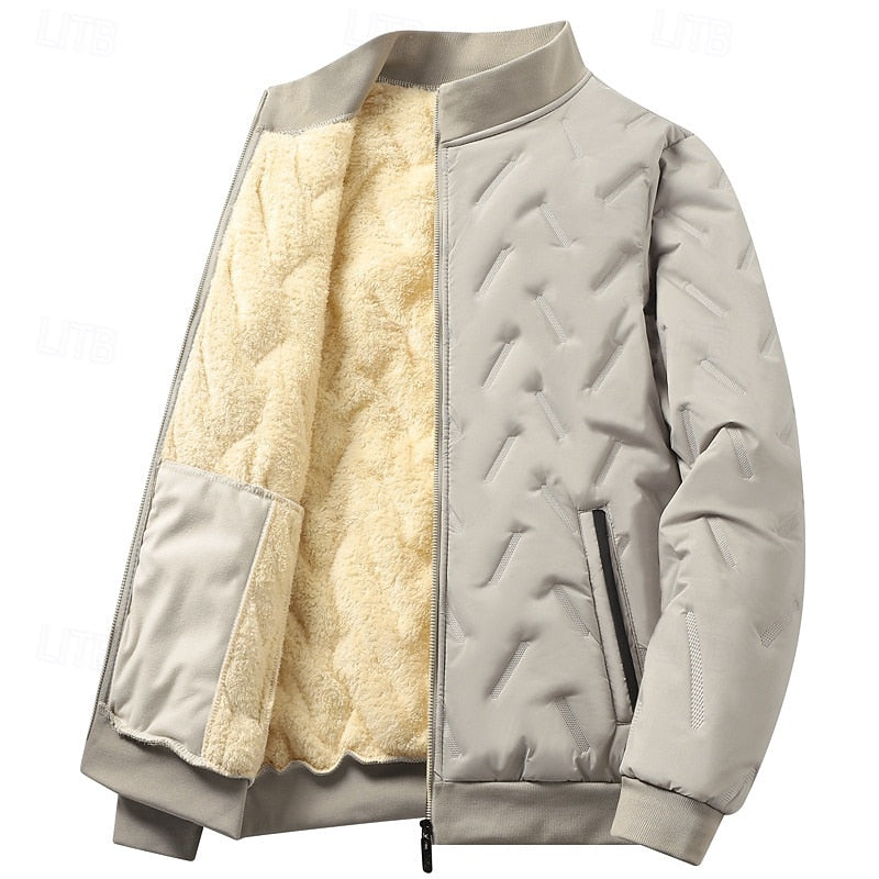 Paul | Timeless Quilted Sherpa-Lined Bomber Jacket