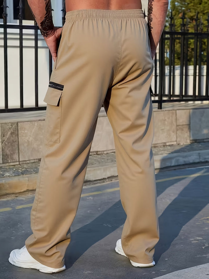 Peter | Refined Relaxed-Fit Cargo Pants with Drawstring Waist