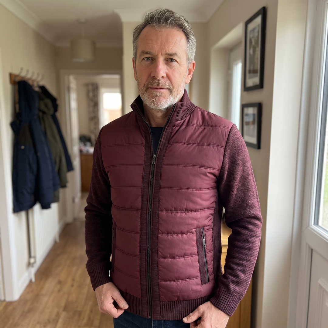 Randy | Timeless Quilted Mens Puffer Jacket