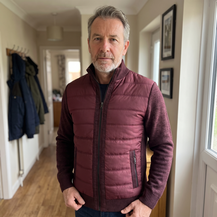 Randy | Timeless Quilted Mens Puffer Jacket