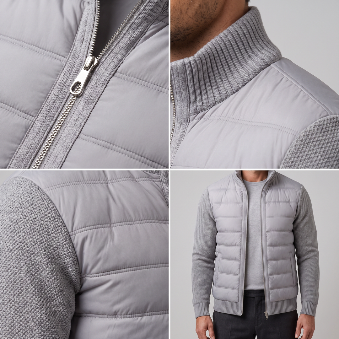 Randy | Timeless Quilted Mens Puffer Jacket