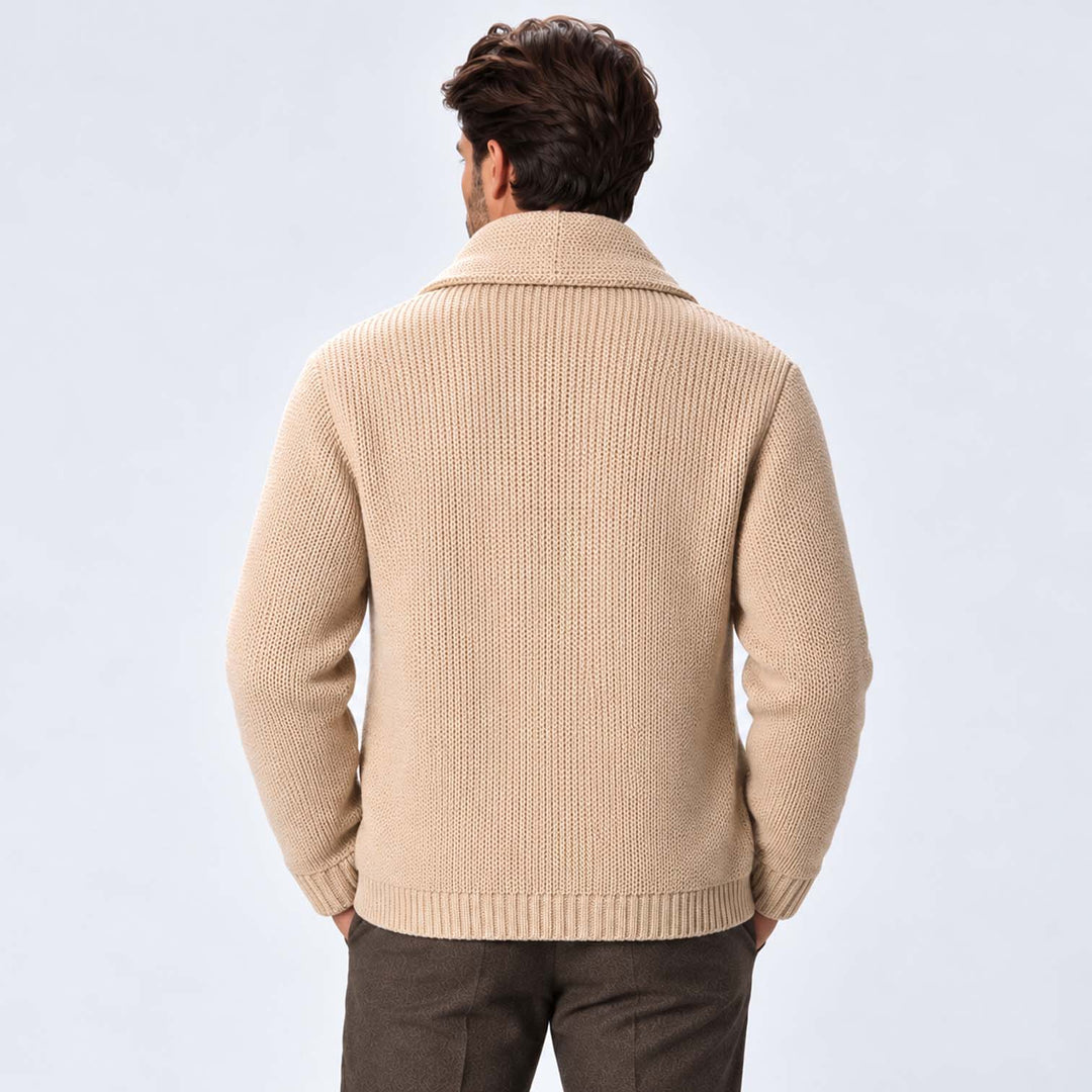 Raymond | Polished Shawl Collar Cardigan Mens Sweaters
