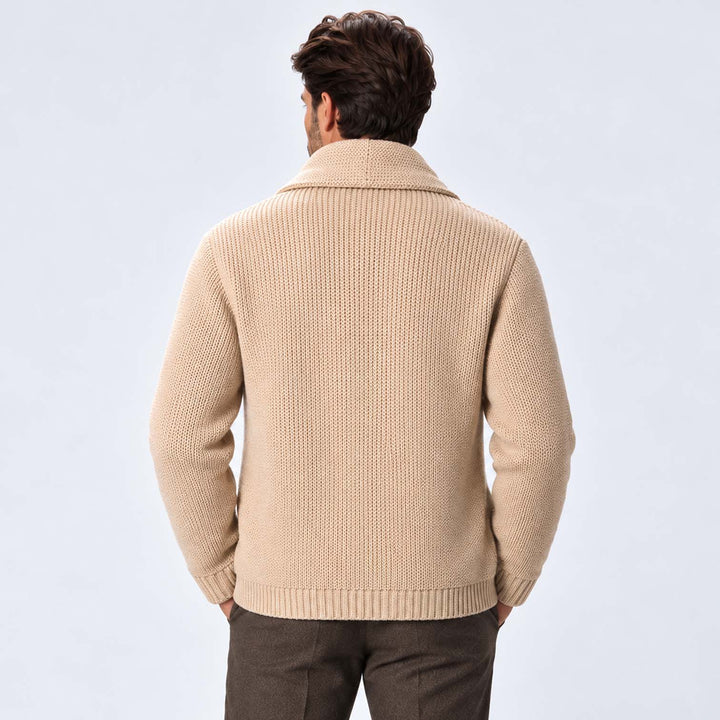 Raymond | Polished Shawl Collar Cardigan Mens Sweaters