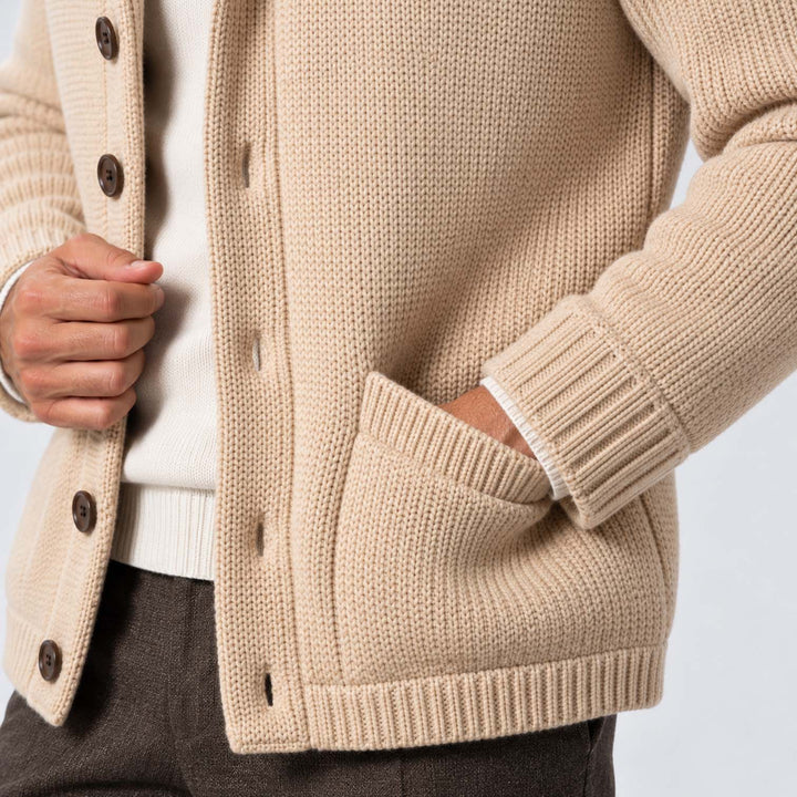 Raymond | Polished Shawl Collar Cardigan Mens Sweaters
