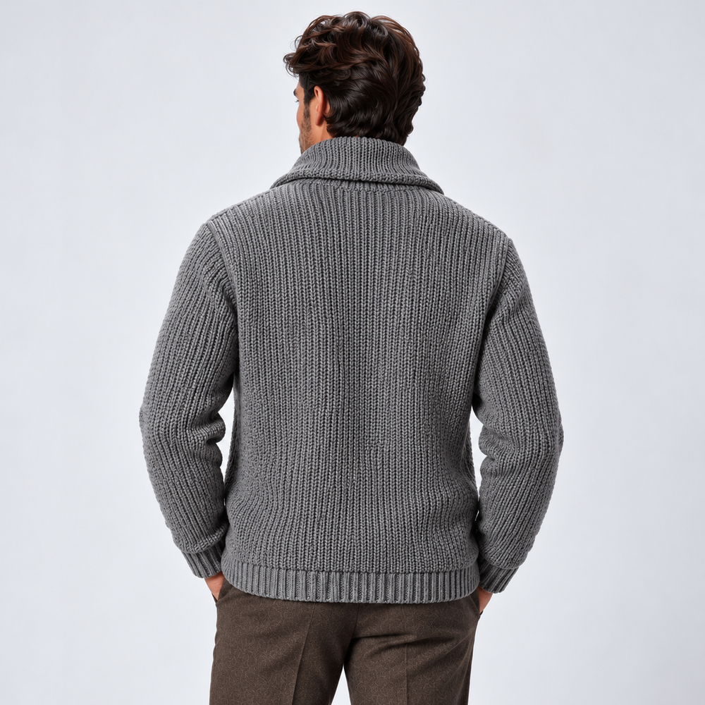 Raymond | Polished Shawl Collar Cardigan Mens Sweaters