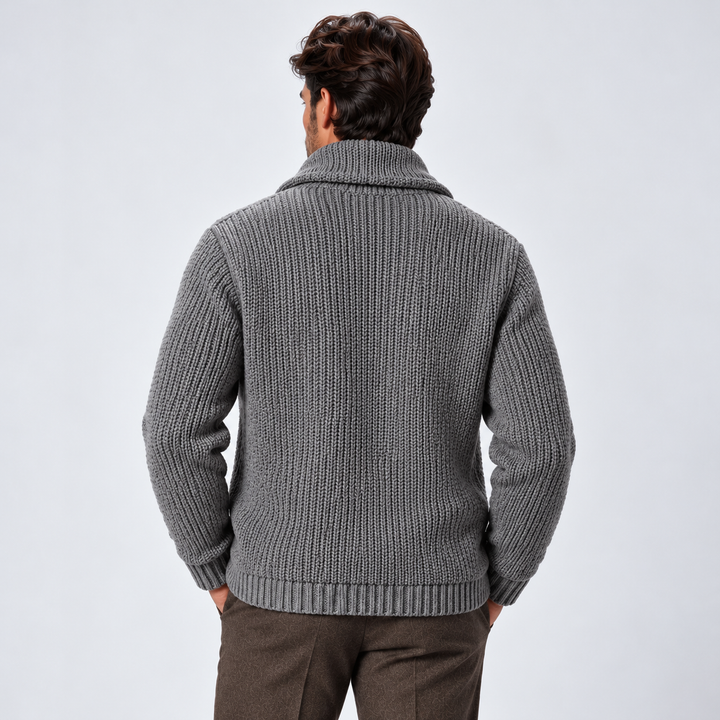 Raymond | Polished Shawl Collar Cardigan Mens Sweaters