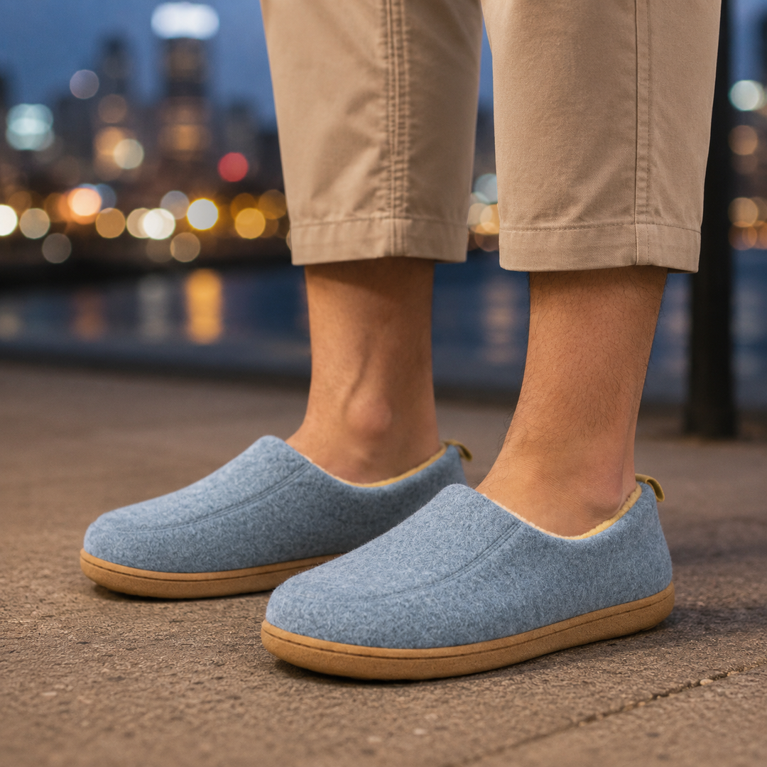 Richard | Stylish Closed Back Slip-On House Slippers