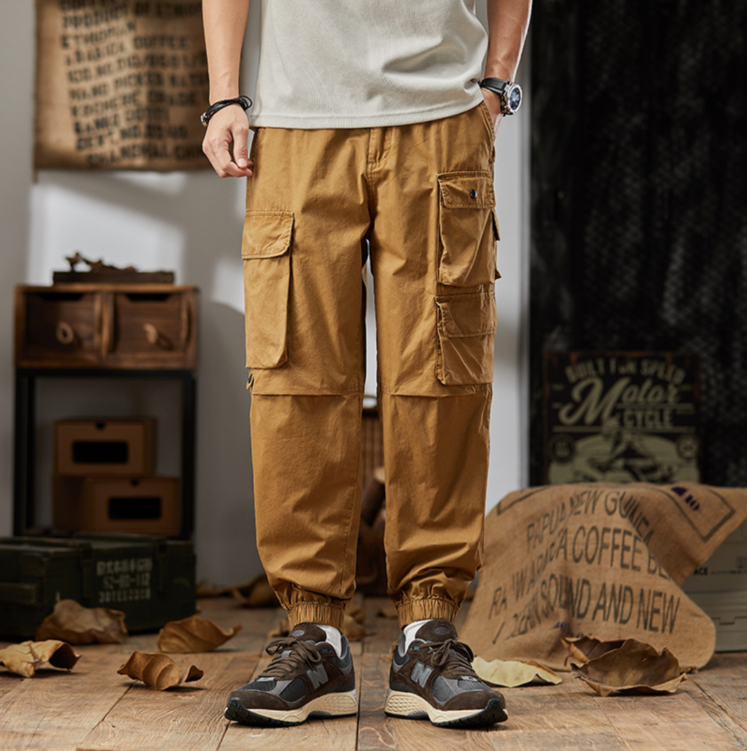 Roger | Relaxed Fit Utility Cargo Jogger Pants