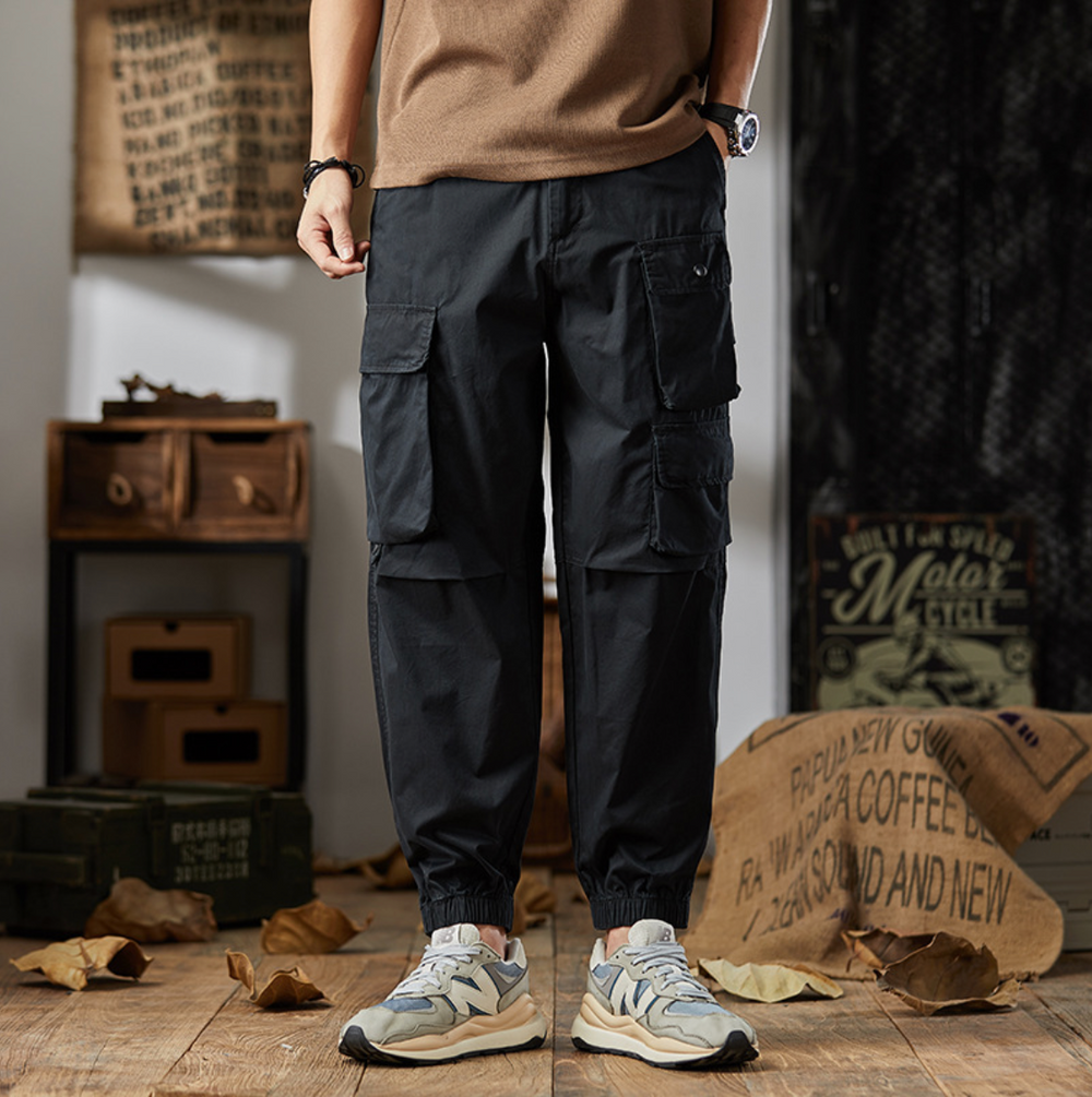 Roger | Relaxed Fit Utility Cargo Jogger Pants