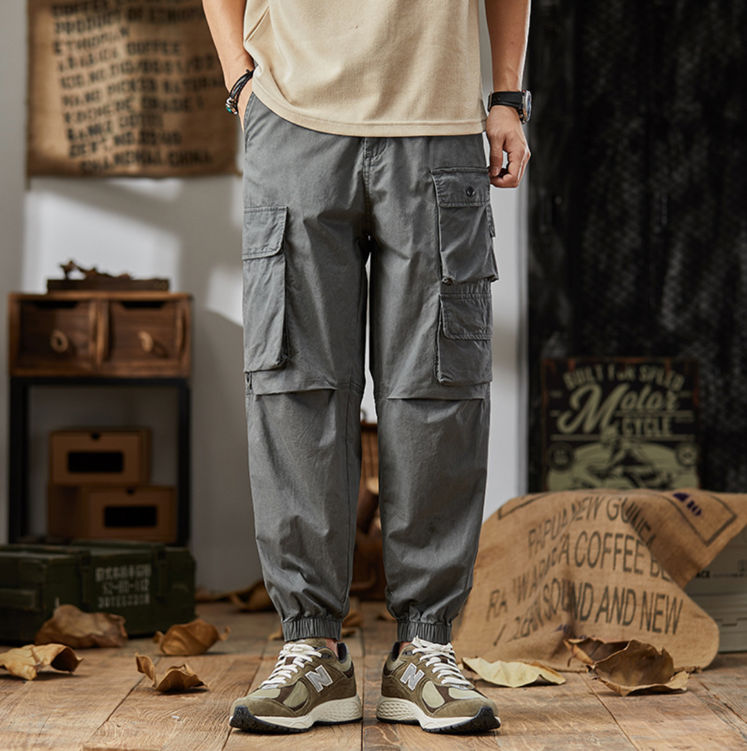 Roger | Relaxed Fit Utility Cargo Jogger Pants
