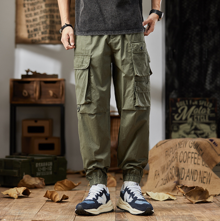 Roger | Relaxed Fit Utility Cargo Jogger Pants