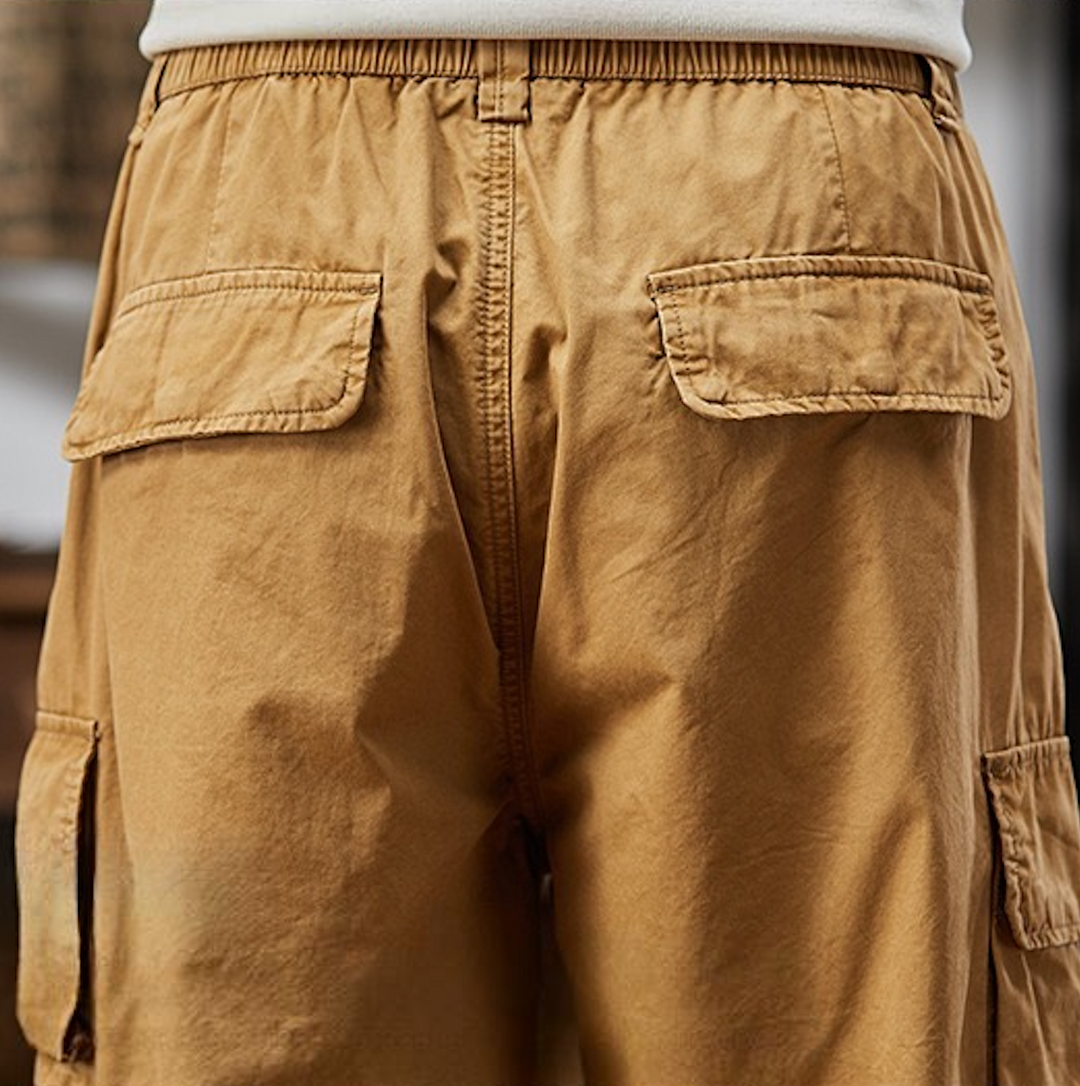 Roger | Relaxed Fit Utility Cargo Jogger Pants