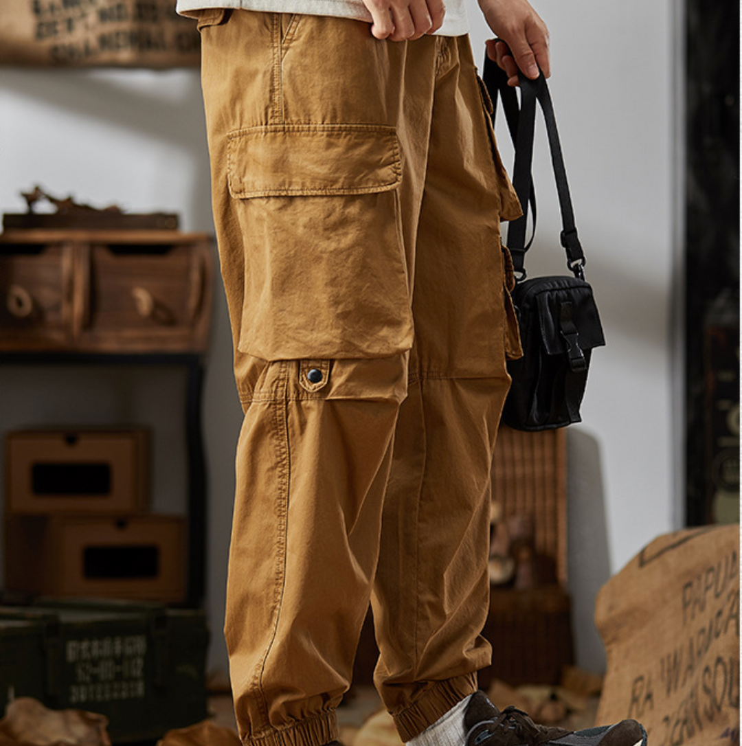 Roger | Relaxed Fit Utility Cargo Jogger Pants