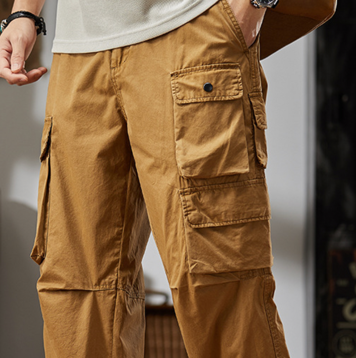 Roger | Relaxed Fit Utility Cargo Jogger Pants