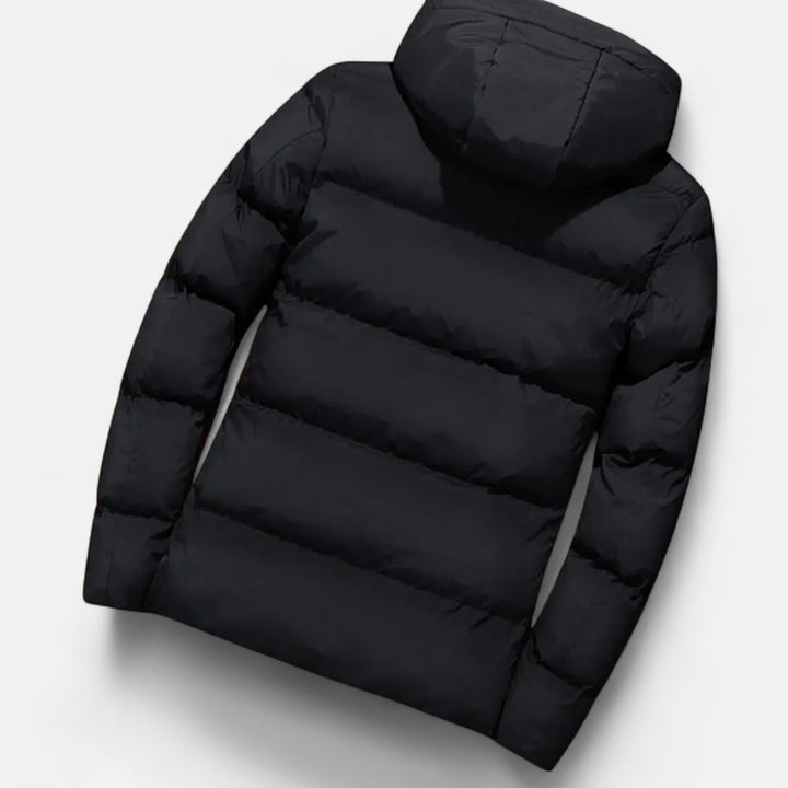 Ronald | Elegant Quilted Hooded Puffer Jacket