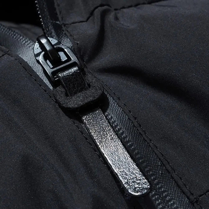 Ronald | Elegant Quilted Hooded Puffer Jacket
