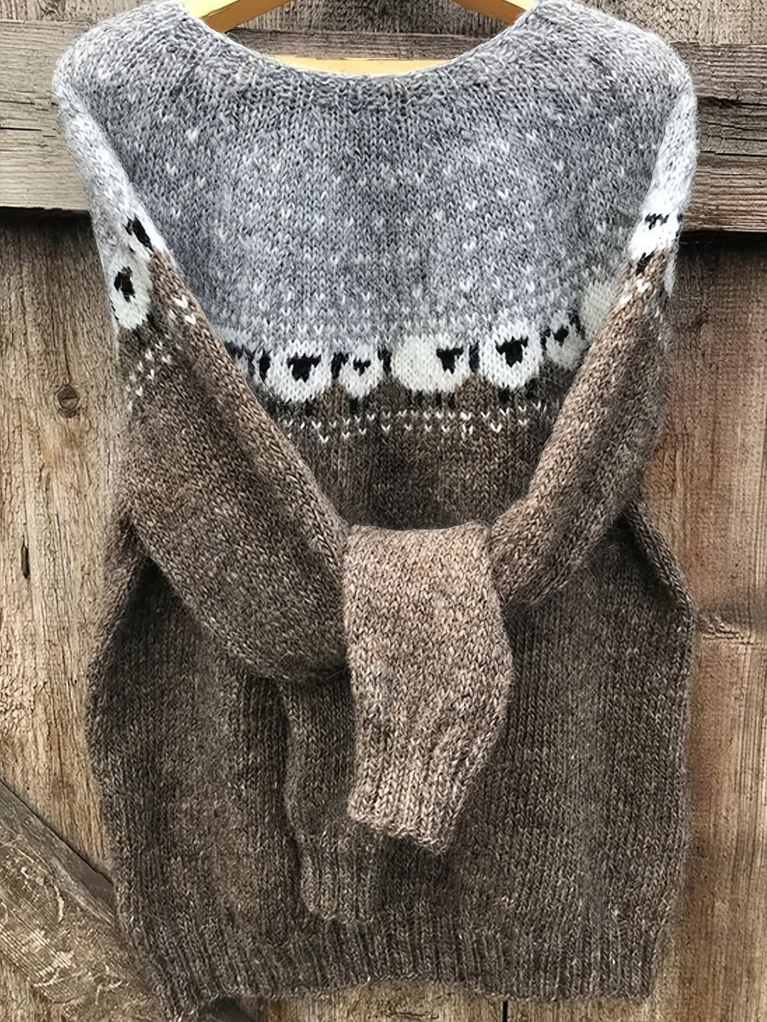 Ruth | Polished Sheep Jacquard Fair Isle Sweater