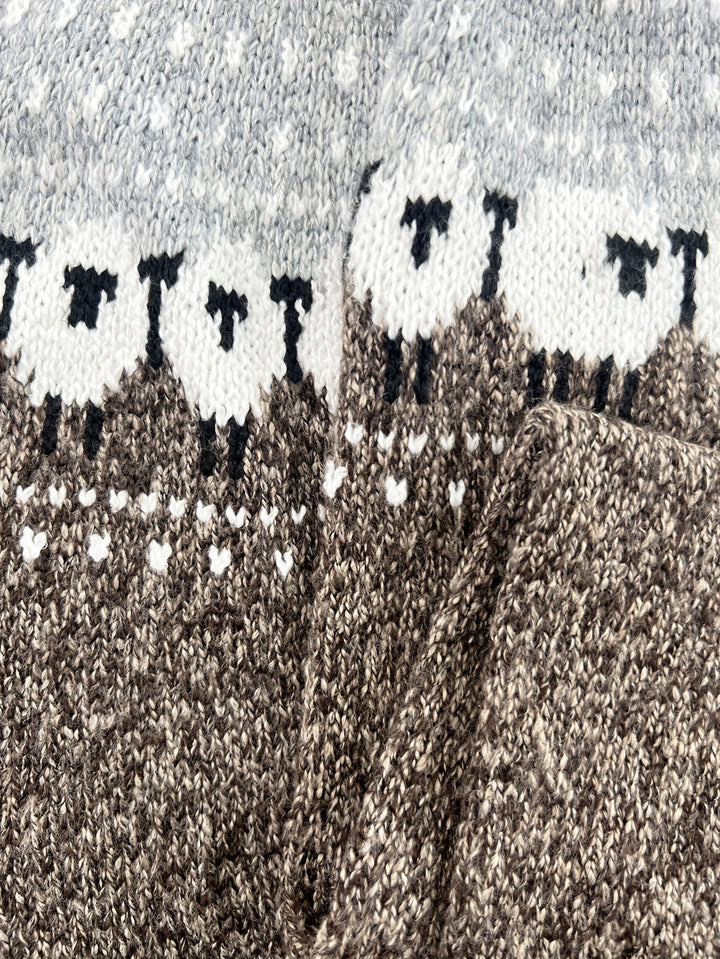 Ruth | Polished Sheep Jacquard Fair Isle Sweater