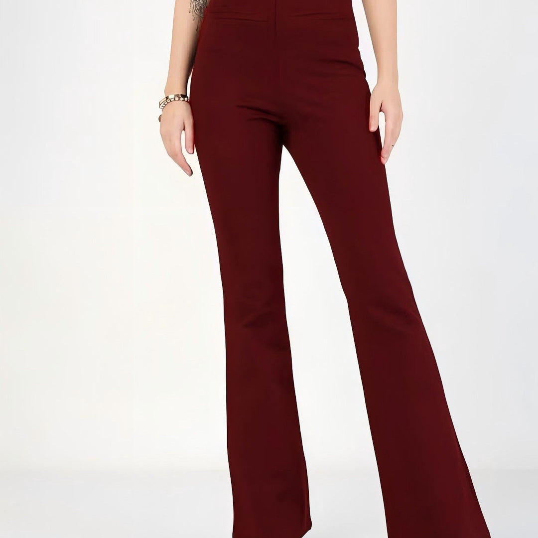 Samantha | Classic High-Waisted Bootcut Flare Leggings