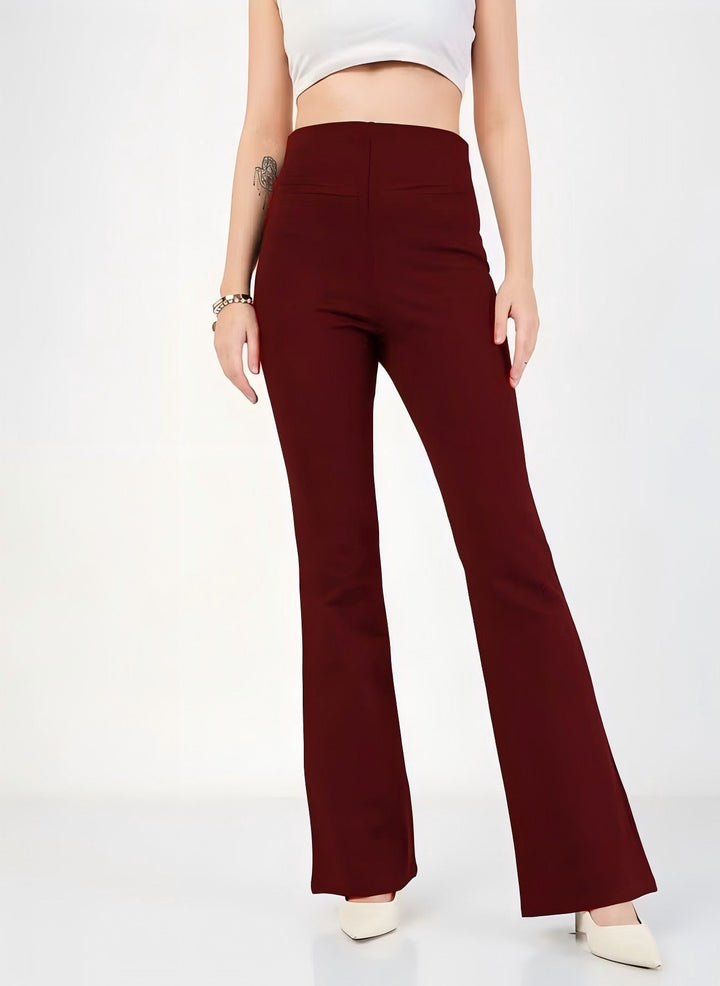 Samantha | Classic High-Waisted Bootcut Flare Leggings