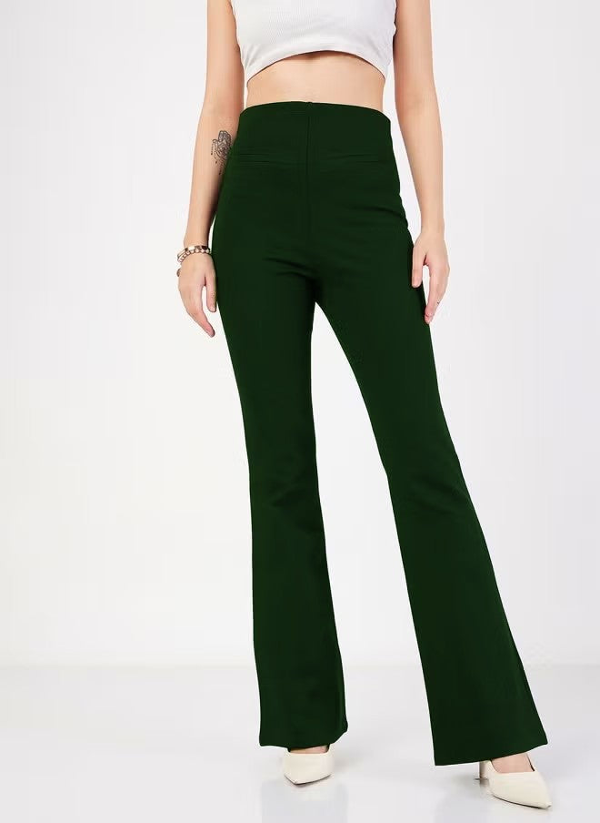 Samantha | Classic High-Waisted Bootcut Flare Leggings