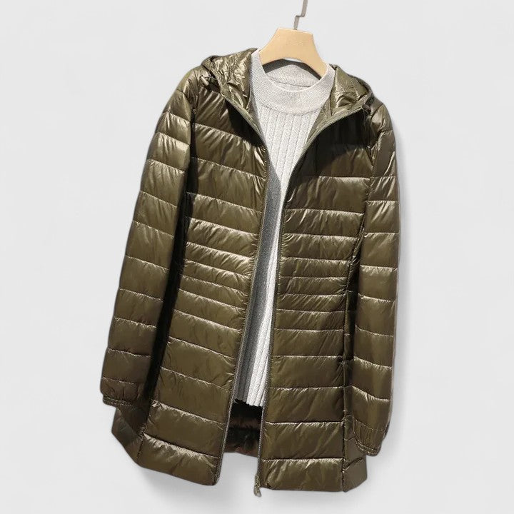 Sara | Effortless Lightweight Hooded Puffer Jacket