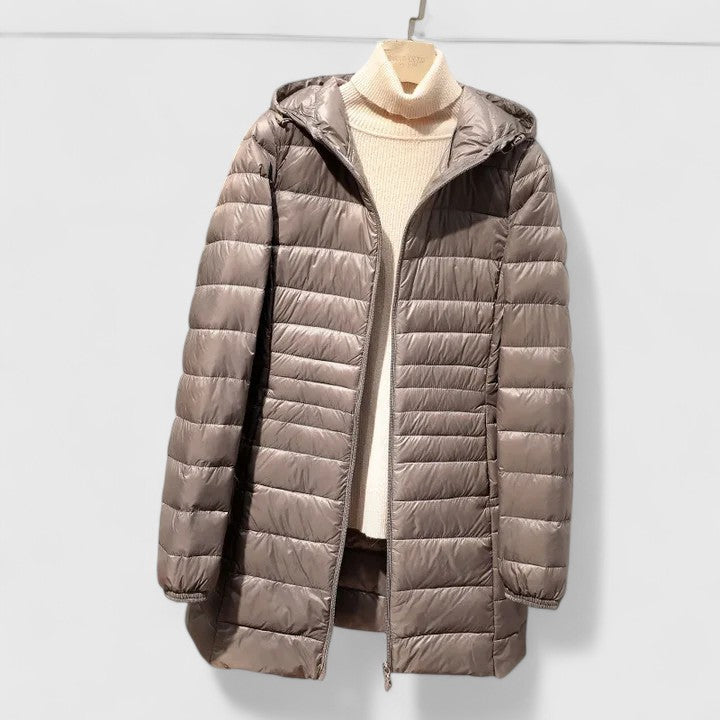 Sara | Effortless Lightweight Hooded Puffer Jacket