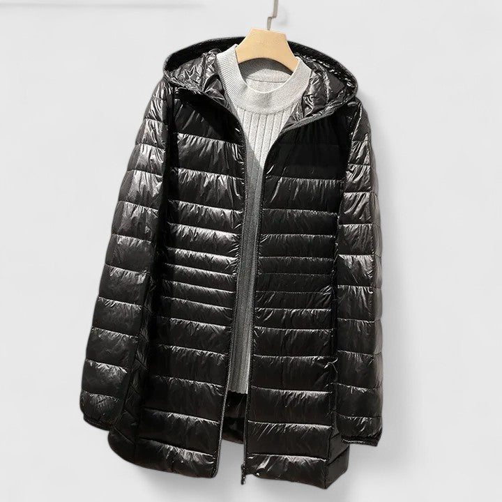 Sara | Effortless Lightweight Hooded Puffer Jacket
