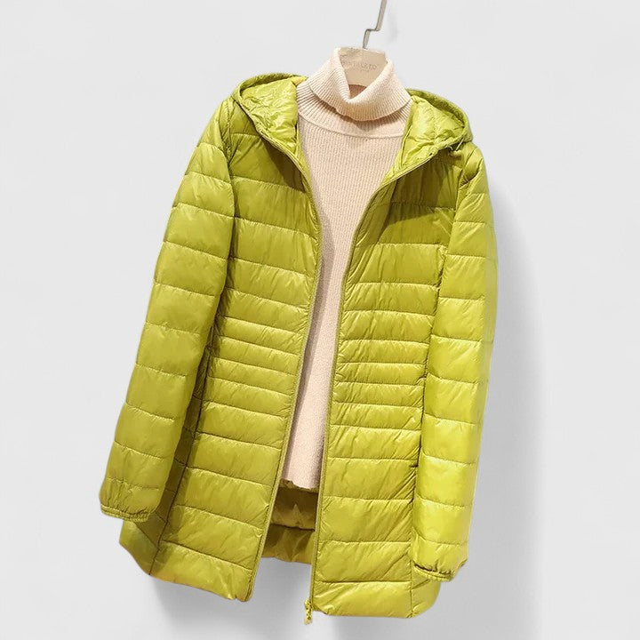 Sara | Effortless Lightweight Hooded Puffer Jacket