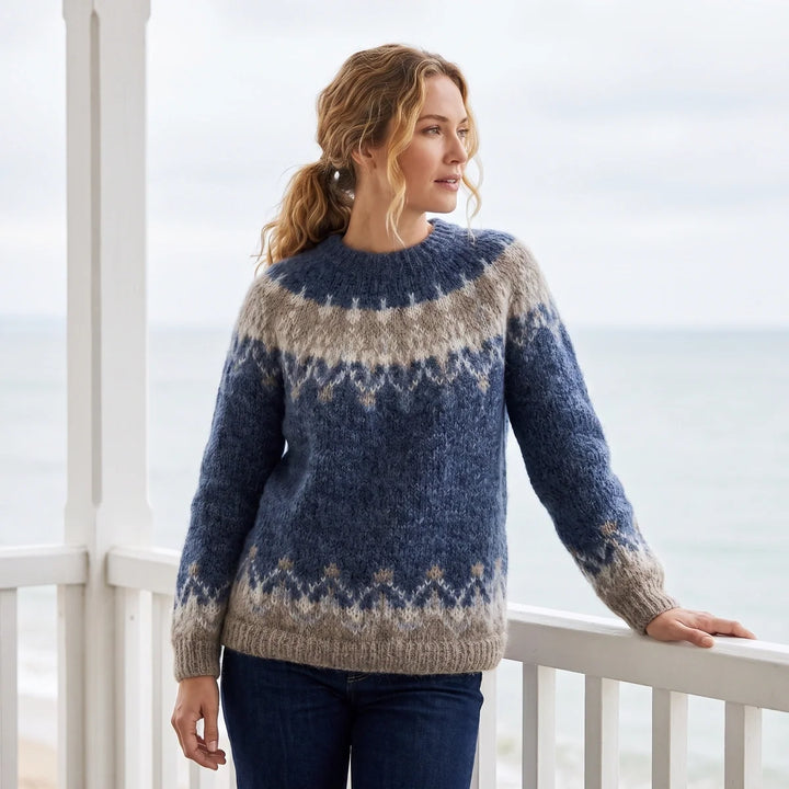 Sarah | Cozy Fair Isle Christmas Sweater Women
