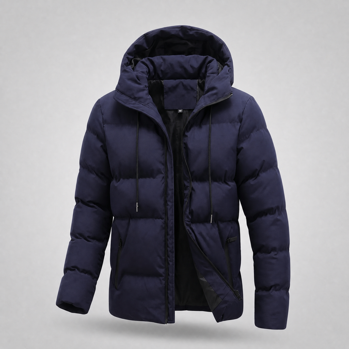 Scott | Quilted Hooded Mens Puffer Jacket