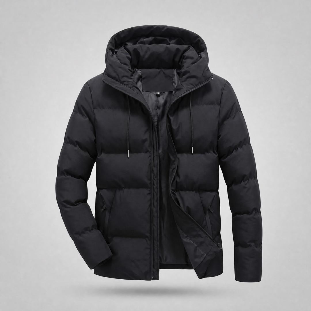 Scott | Quilted Hooded Mens Puffer Jacket