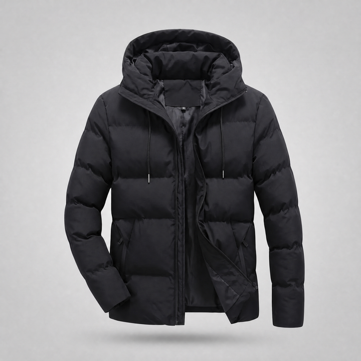 Scott | Quilted Hooded Mens Puffer Jacket