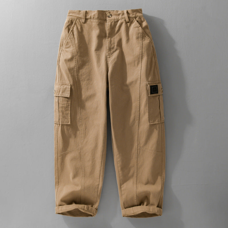 Scott | Relaxed Tapered Cargo Pants with Utility Pockets