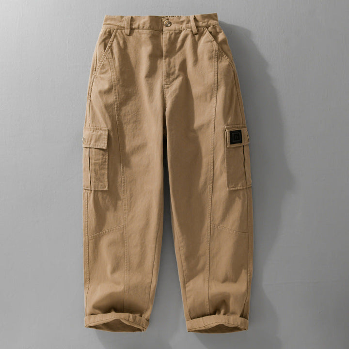 Scott | Relaxed Tapered Cargo Pants with Utility Pockets