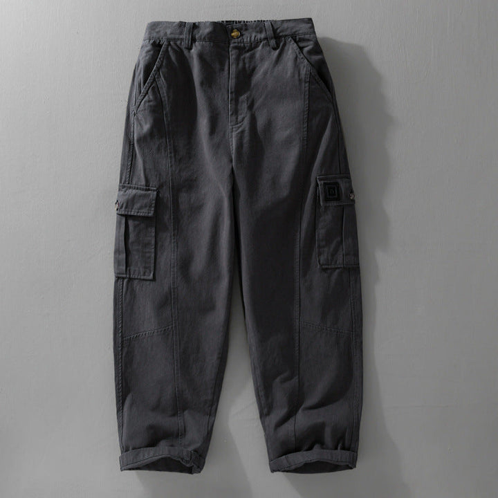 Scott | Relaxed Tapered Cargo Pants with Utility Pockets