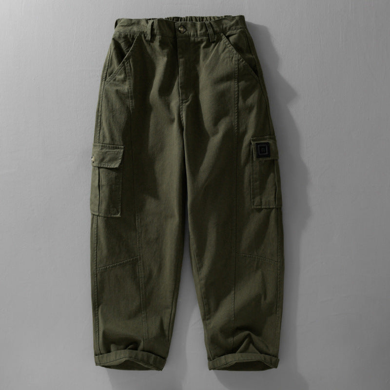 Scott | Relaxed Tapered Cargo Pants with Utility Pockets