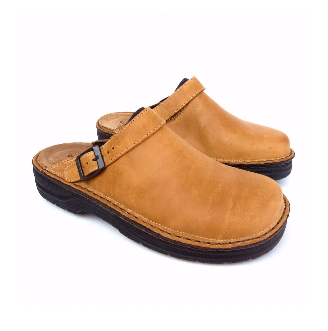 Sean | Buckle Strap Slip-On Mens Slippers