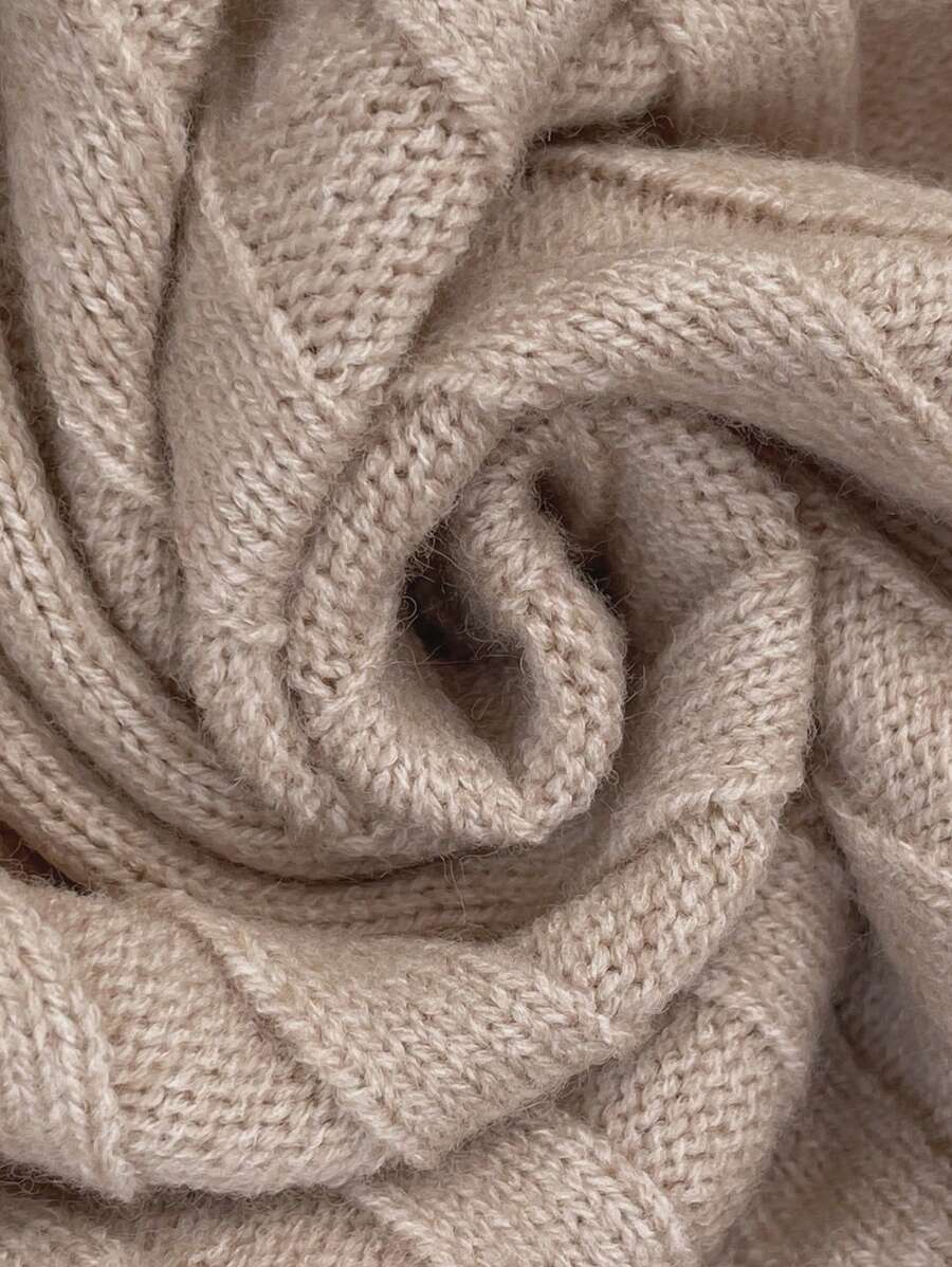 Sharon | Stylish V-Neck Oversized Sweater with Batwing Sleeves