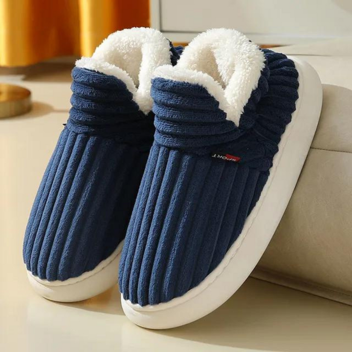 Shirley | Cozy Corduroy Fleece-Lined House Slippers