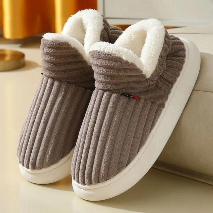 Shirley | Cozy Corduroy Fleece-Lined House Slippers
