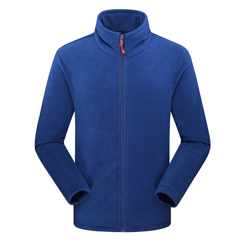 Shirley | Refined Stand-Up Collar Full-Zip Fleece Jacket