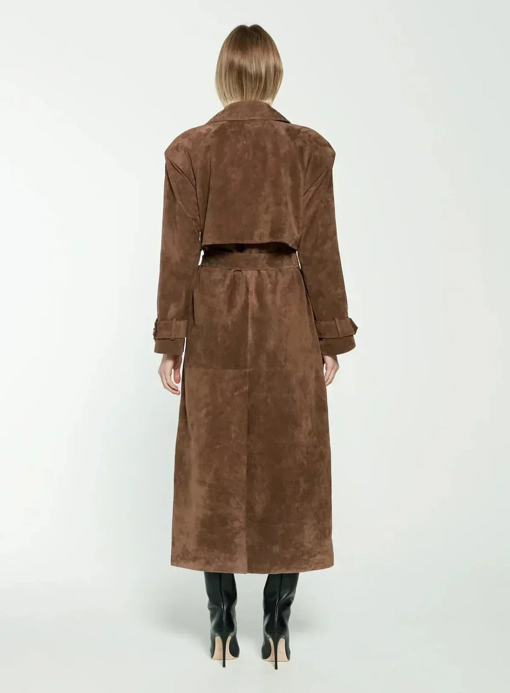 Shirley | Sophisticated Belted Double-Breasted Trench Coat