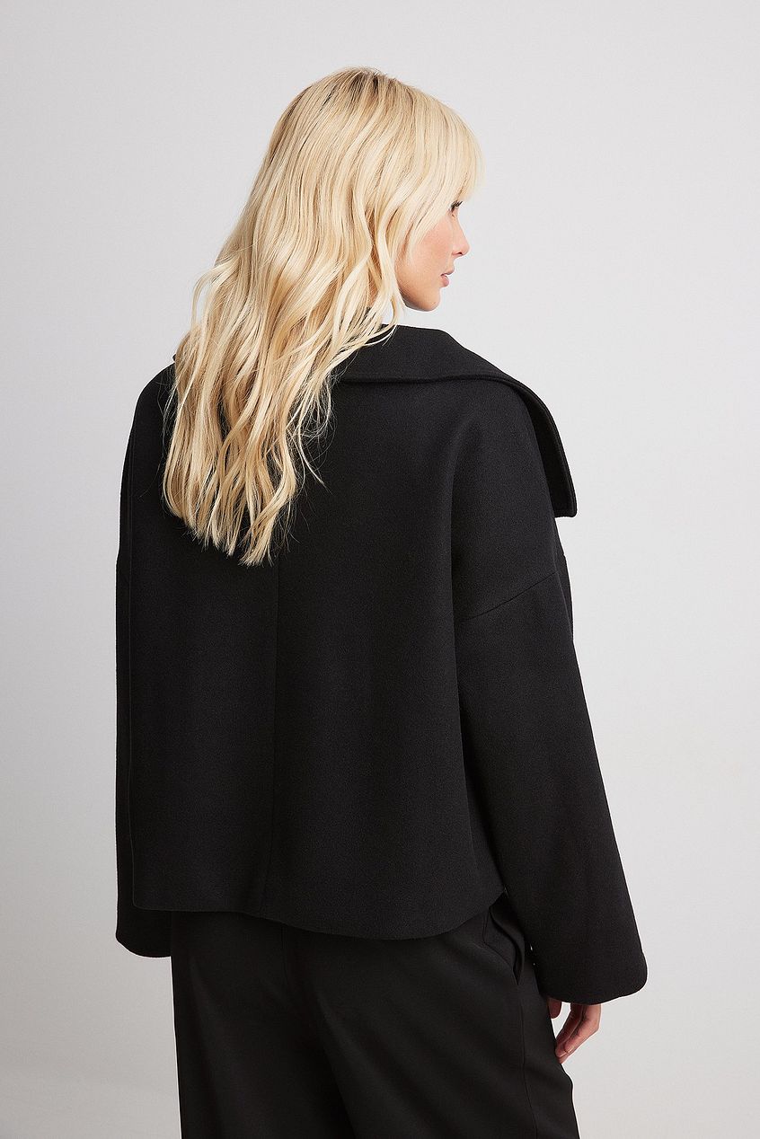 Sophia | Sophisticated Double-Breasted Oversized Pea Coat