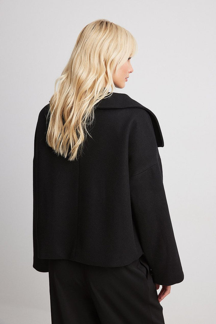 Sophia | Sophisticated Double-Breasted Oversized Pea Coat